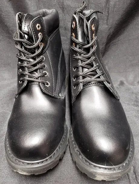 Sheldon -- Men's 6" Insulated Work Boot -- Black