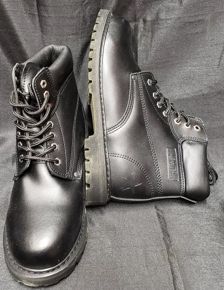 Sheldon -- Men's 6" Insulated Work Boot -- Black
