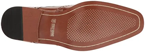 STACY ADAMS mens Tinsley - Wingtip Oxford, Tan, 10.5 US