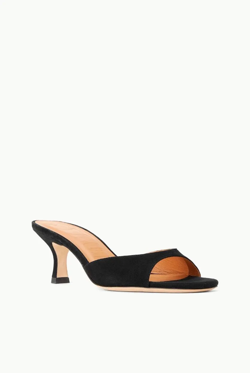 Staud Brigitte Mule in Black