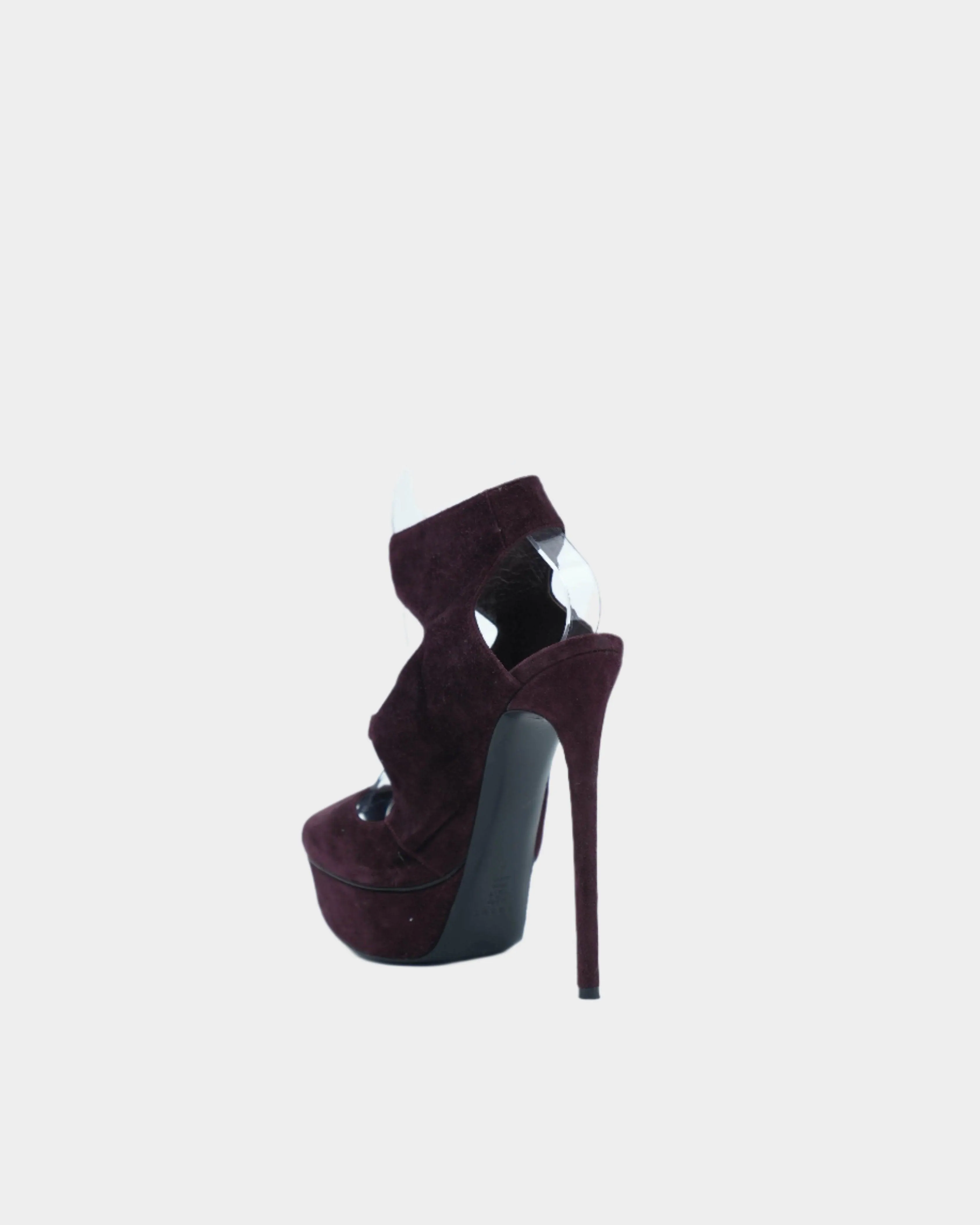 Suede Platform Sandals