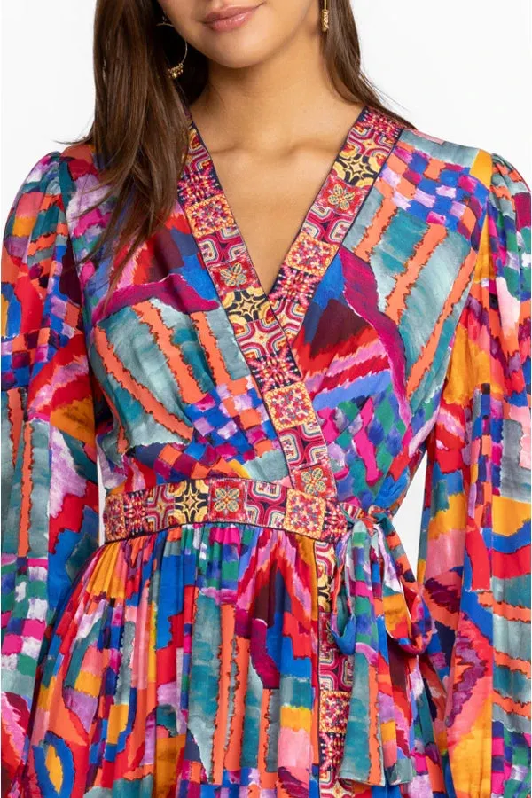 Summer Daydream Silk Mini Dress