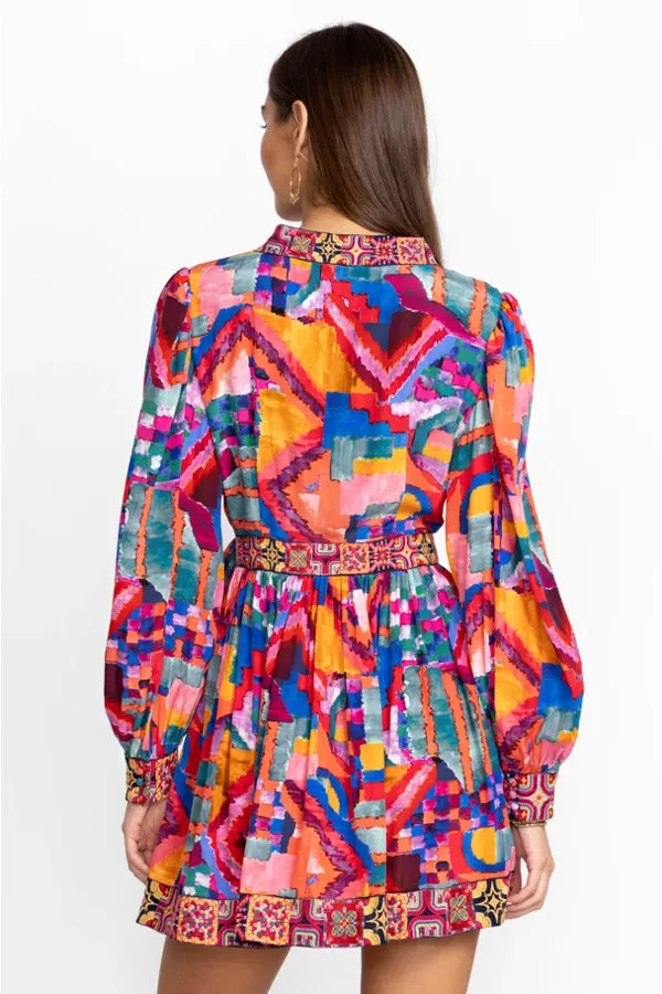 Summer Daydream Silk Mini Dress