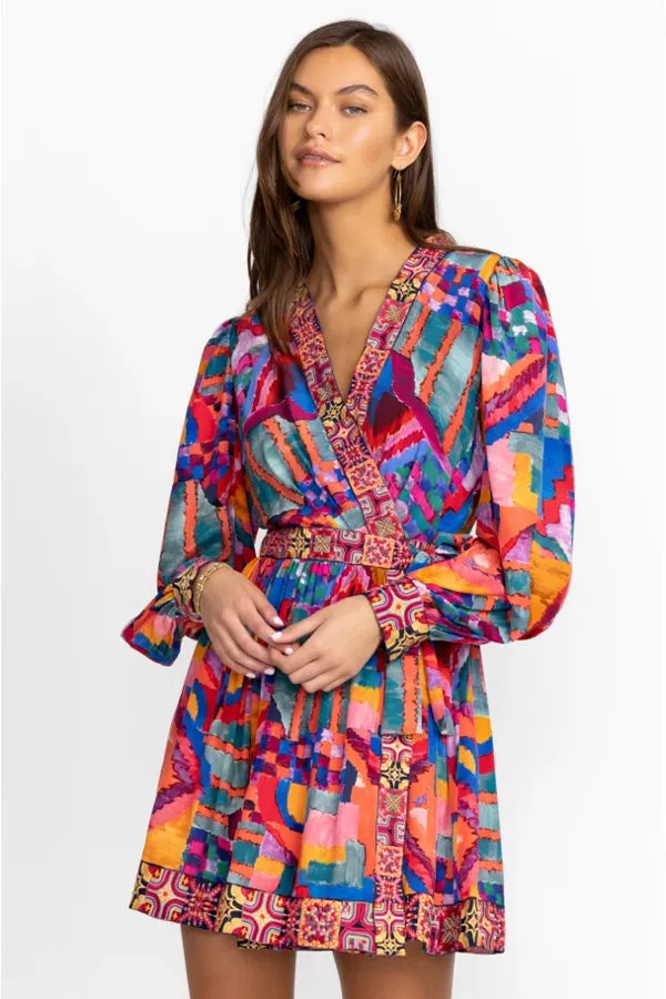 Summer Daydream Silk Mini Dress