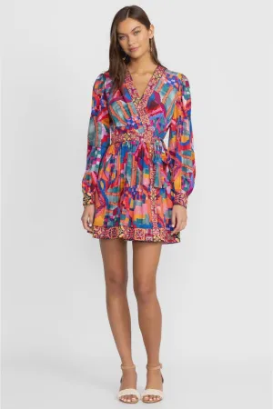 Summer Daydream Silk Mini Dress