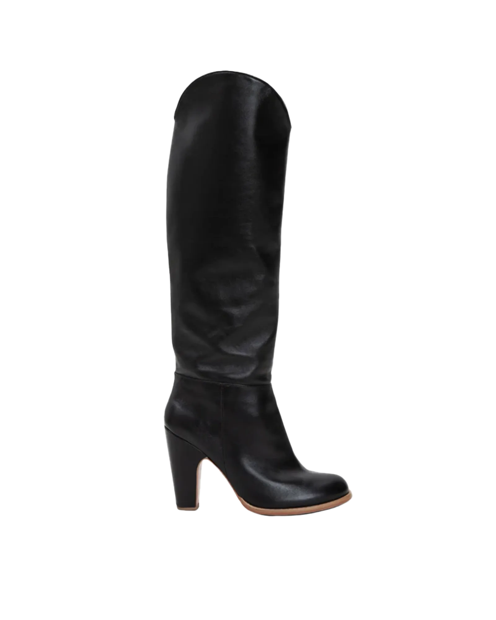 Tall Willow Leather Boots