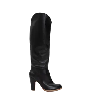 Tall Willow Leather Boots