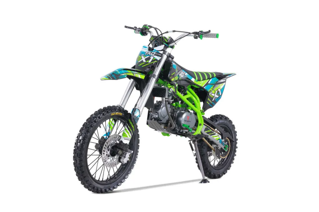 Tao DBX1, 140cc Twin Spar, Front and rear disk brakes, 4 speed manual trans. CA Legal
