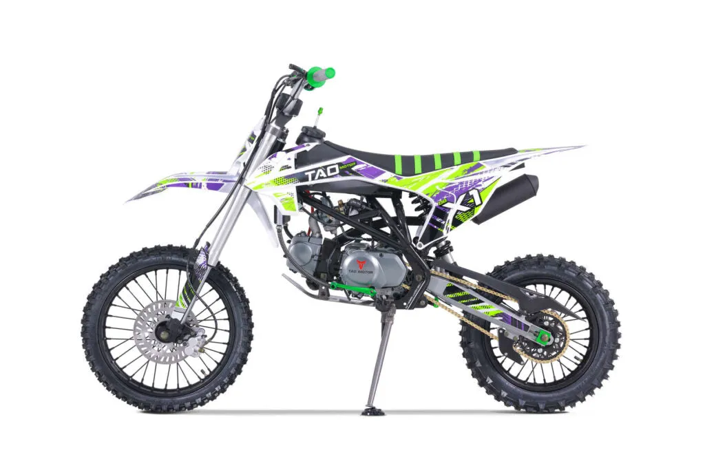 Tao DBX1, 140cc Twin Spar, Front and rear disk brakes, 4 speed manual trans. CA Legal
