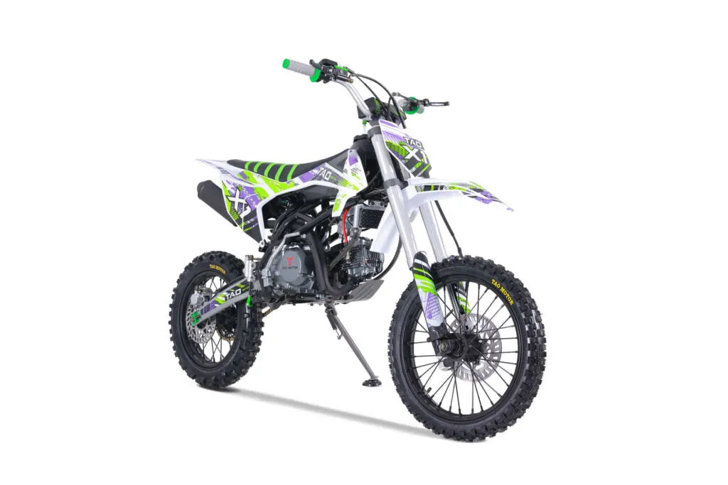 Tao DBX1, 140cc Twin Spar, Front and rear disk brakes, 4 speed manual trans. CA Legal