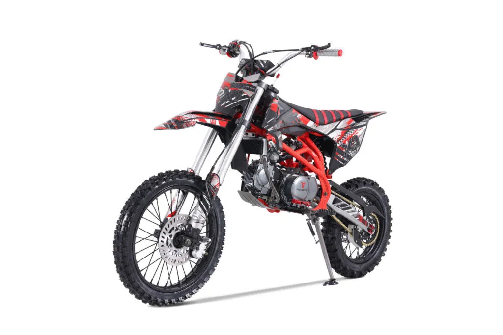 Tao DBX1, 140cc Twin Spar, Front and rear disk brakes, 4 speed manual trans. CA Legal