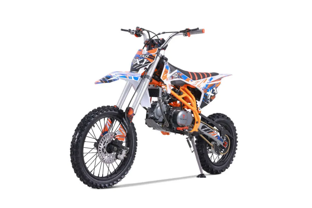 Tao DBX1, 140cc Twin Spar, Front and rear disk brakes, 4 speed manual trans. CA Legal