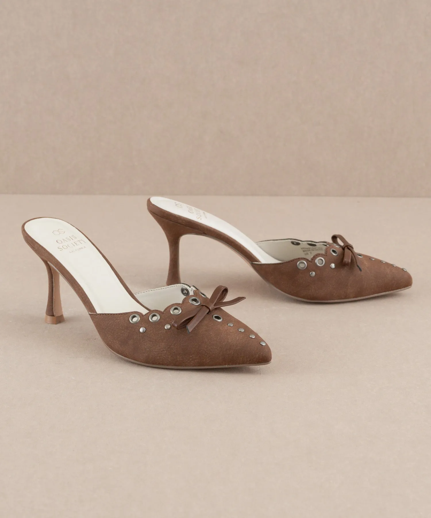 The Meridian | Cocoa Kitten Heel