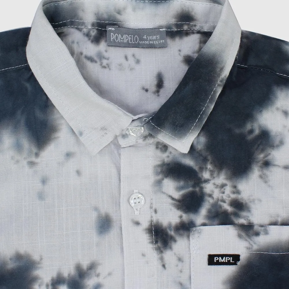Tie Dye Short-Sleeved Shirt