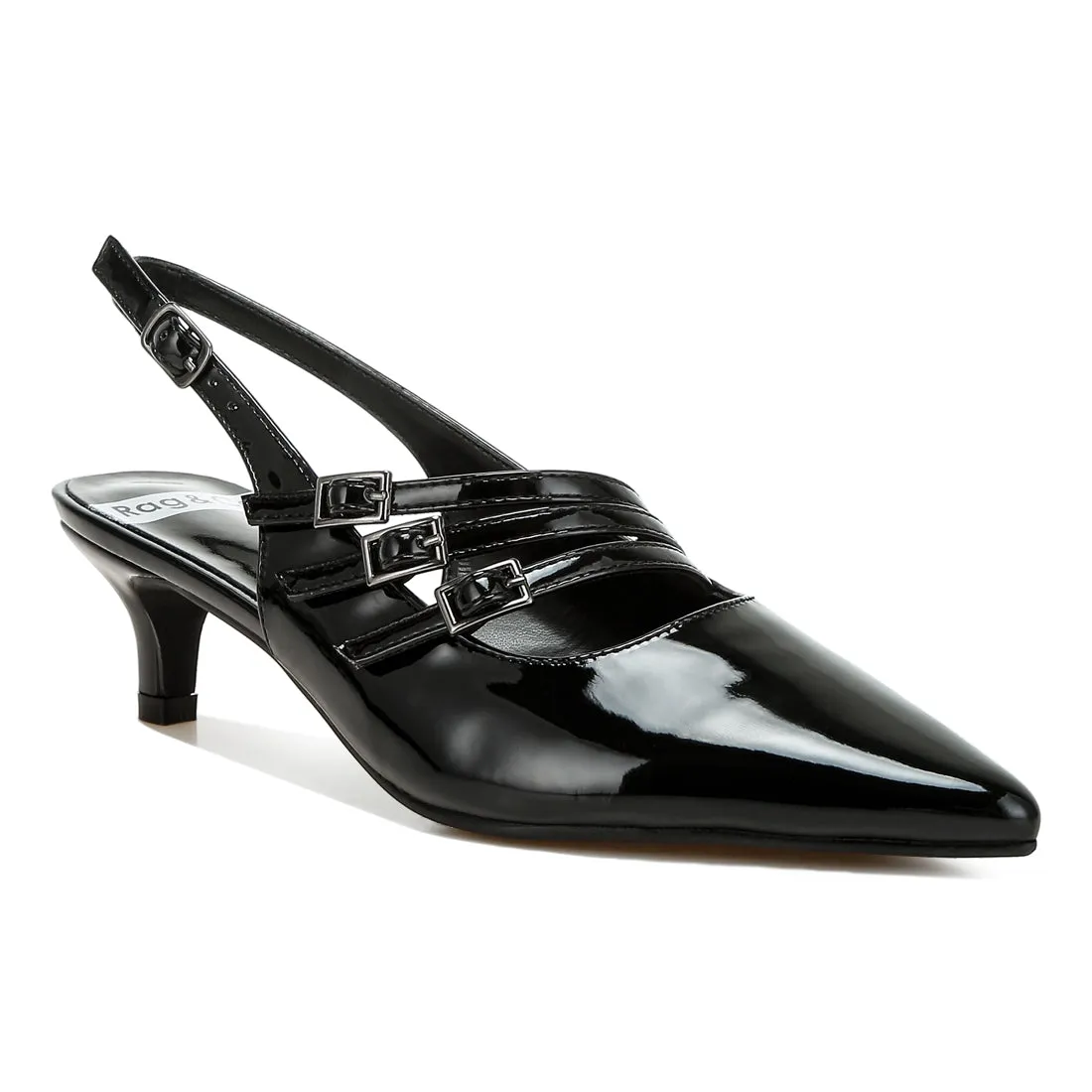 Triple Strap Slingback Sandals
