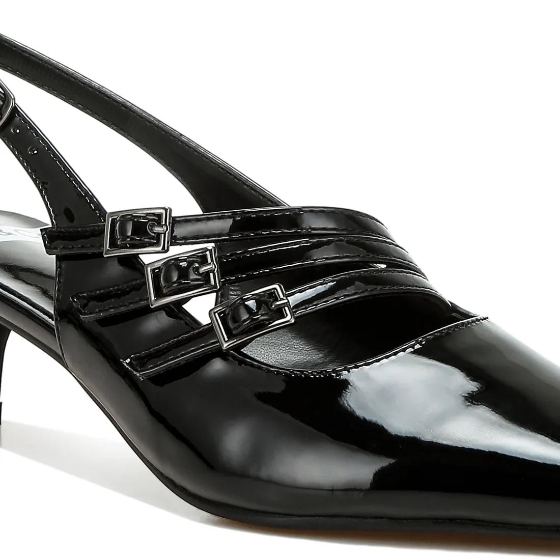 Triple Strap Slingback Sandals