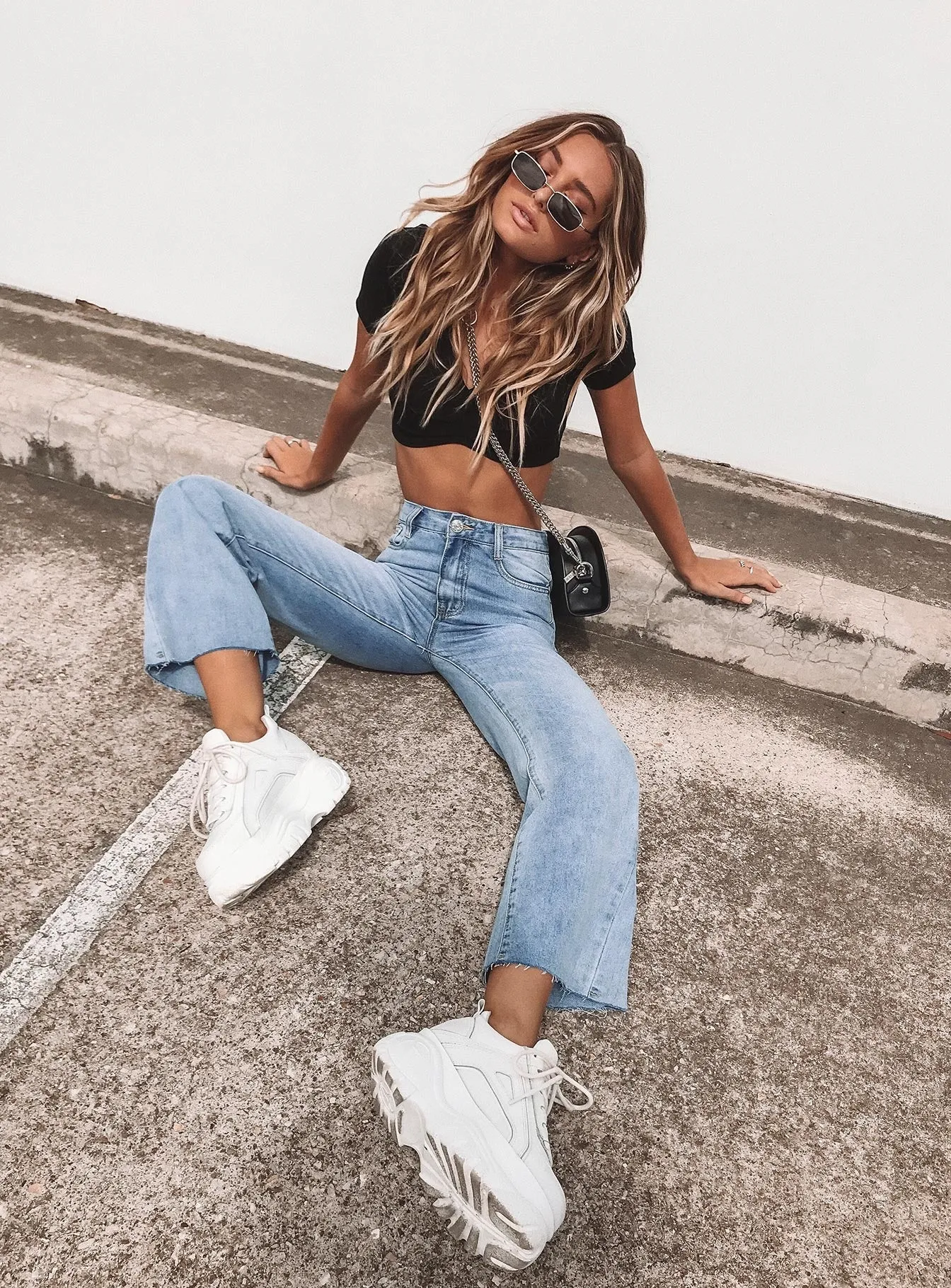 Windsor Smith Lupe Sneakers White