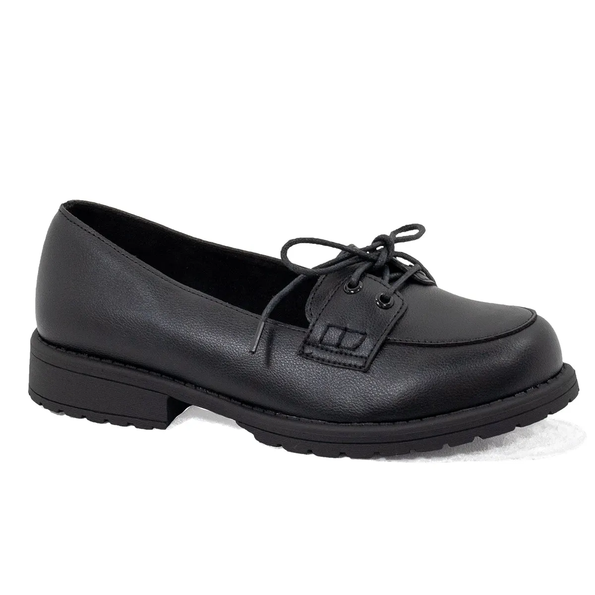 Women's Crosswalk Black Tie Slip-On Dress Shoe FS4410