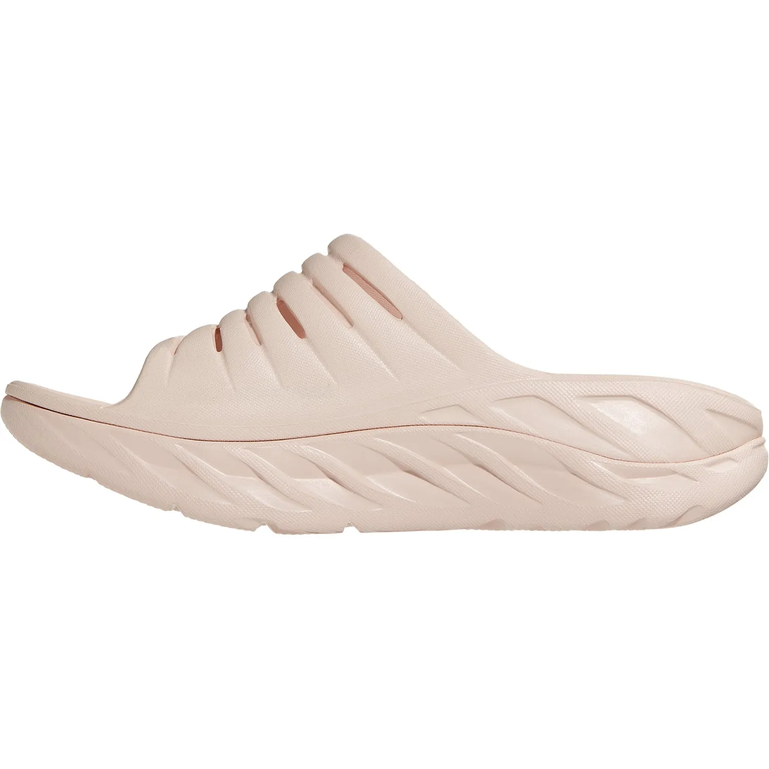 Women's Hoka One One Ora Recovery Slide Silver Peony EVA