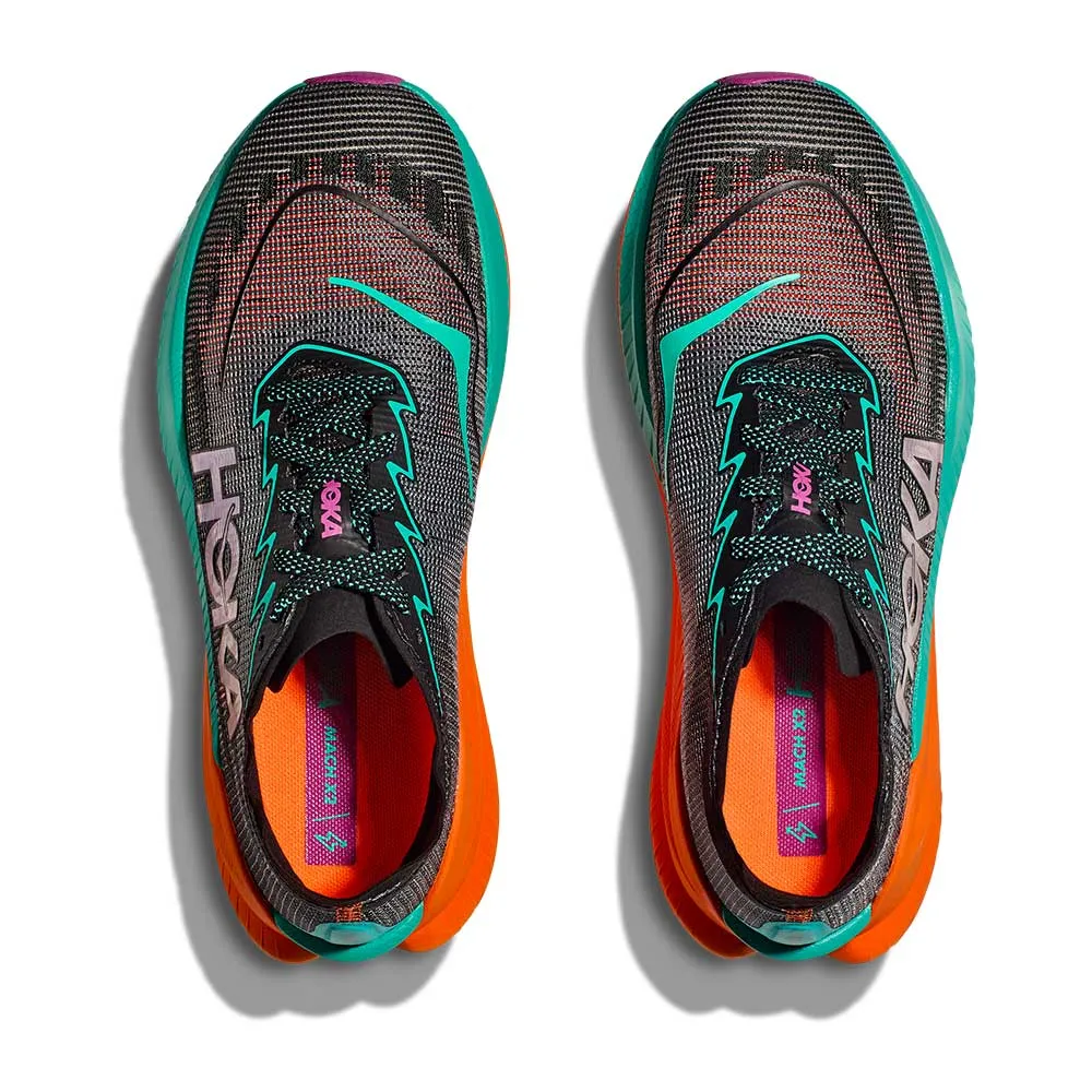 Women's Mach X2 Running Shoe - Black/Electric Aqua - Regular (B)