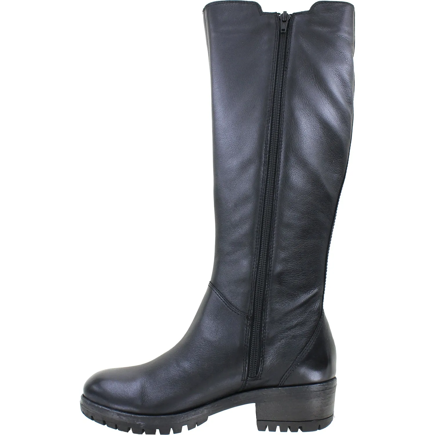 Women's Salvia Cassia Black Pebble Leather