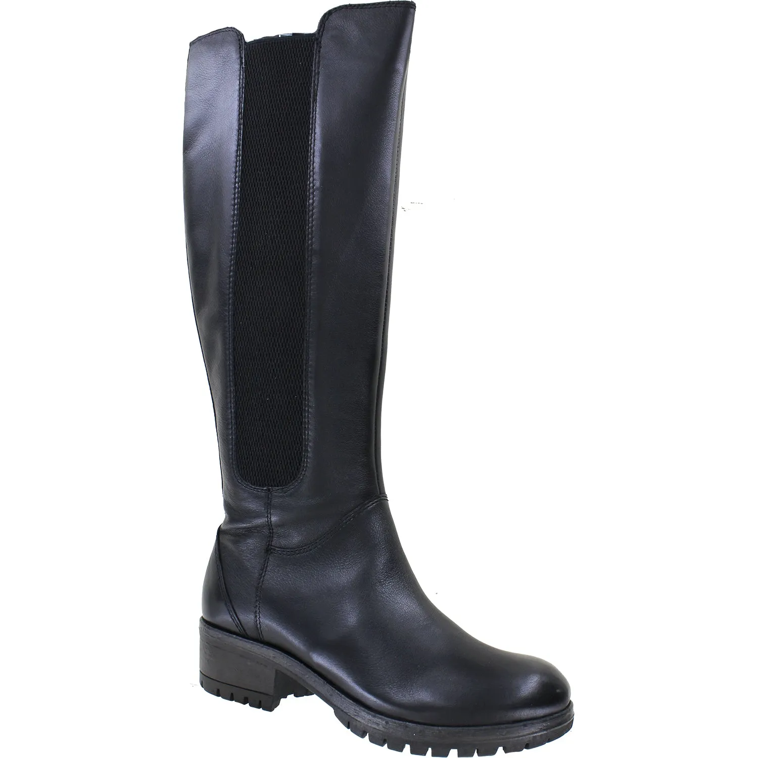 Women's Salvia Cassia Black Pebble Leather