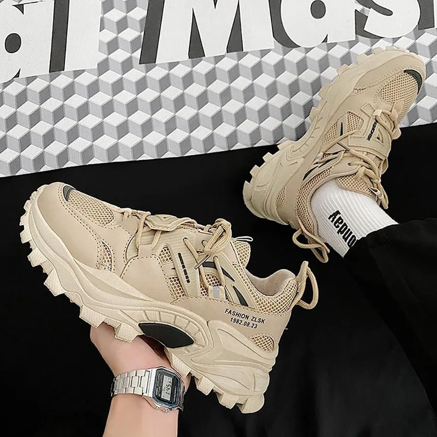 xiangtuibao Luxury Men Sneakers Breathable Damping Sports Shoes Men Casual Shoes Thick Sole Running Walking Shoes Trainers Sport Sneakers