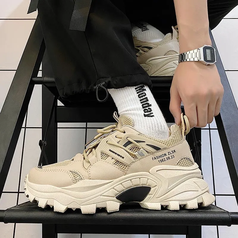 xiangtuibao Luxury Men Sneakers Breathable Damping Sports Shoes Men Casual Shoes Thick Sole Running Walking Shoes Trainers Sport Sneakers