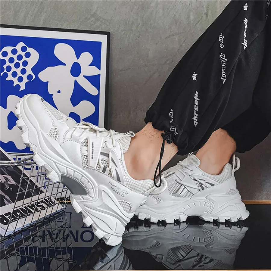 xiangtuibao Luxury Men Sneakers Breathable Damping Sports Shoes Men Casual Shoes Thick Sole Running Walking Shoes Trainers Sport Sneakers