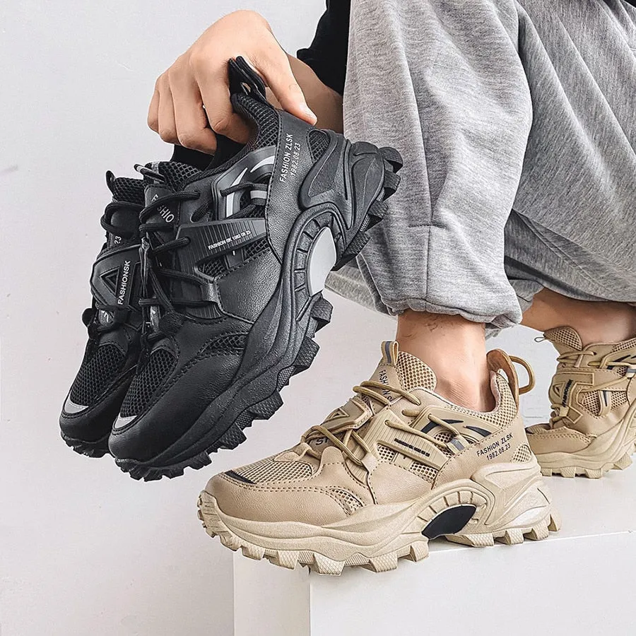 xiangtuibao Luxury Men Sneakers Breathable Damping Sports Shoes Men Casual Shoes Thick Sole Running Walking Shoes Trainers Sport Sneakers