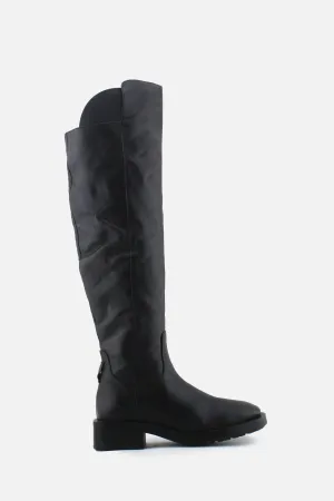 Zara Zipper Knee High Boots | 100% Authetic Leather