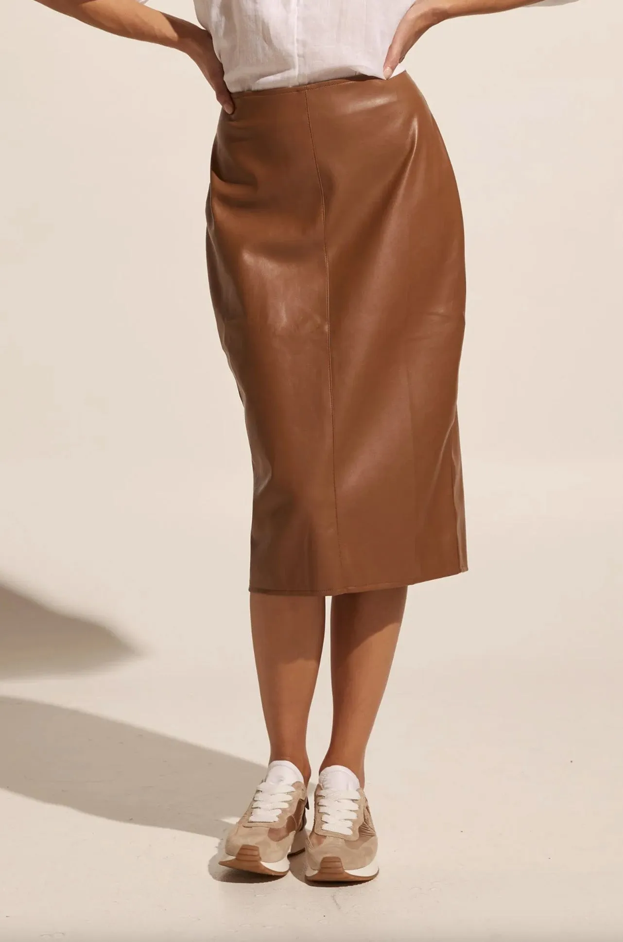 zoe kratzmann - vortex skirt in caramel