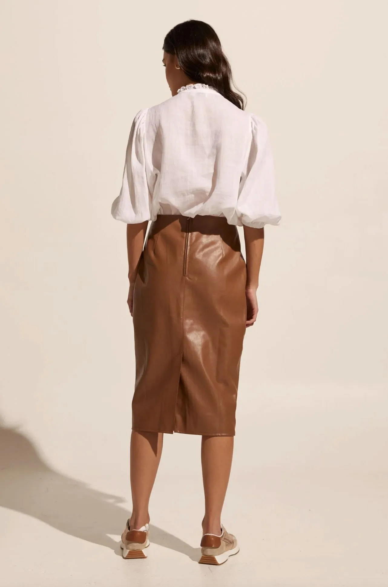 zoe kratzmann - vortex skirt in caramel