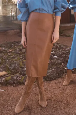 zoe kratzmann - vortex skirt in caramel